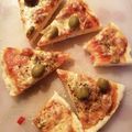 El cooksnap de Patricia Guerra cuando hizo Pizza casera con harina leudante.