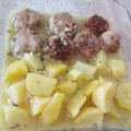 El cooksnap de Elena C cuando hizo Albóndigas al ajillo.
