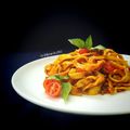 il * فاطمه * quando ha preparato Tagliatelle al ragù