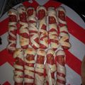 El cooksnap de Veronica Navarro cuando hizo Momias de salchicha.