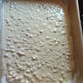 El cooksnap de Noelia cuando hizo Fainá de Queso.