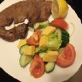 virginia's cooksnap of when they made Simple meals: chicken and salad.