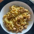Cooksnap dari Masak karena mendesak untuk resep Zoodle (Zucchini noodles)