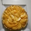 El cooksnap de Carolina Contreras Orellana cuando hizo Tartaleta de duraznos.