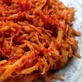 Cooksnap dari Asharina J untuk resep Ayam Suwir Pedas Manis