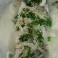 Cooksnap Nur Aida semasa beliau membuat Siakap Stim Limau ala Thai.