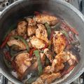 El cooksnap de Rey Jiménez cuando hizo Filetes de pechuga de pollo sobre verdura a la plancha- fácil.