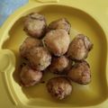 Cooksnap dari thuraifah adritaristiyah untuk resep Bola nasi salmon wortel (MPASI SIMPLE 1Y+)