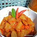 Cooksnap dari kismaeyanti untuk resep Kulit sapi bumbu pedas