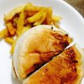 Areeba Muhammed's cooksnap of when they made Beef Burger 🍔🍔🍖🍖.