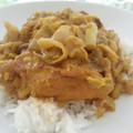 El cooksnap de Becky cuando hizo Pollo con curry amarillo.