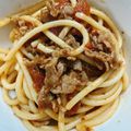 Cooksnap của Rose Truong khi họ làm theo món Spaghetti bò bằm