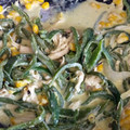 El cooksnap de Dany De Castillo cuando hizo Rajas de chile poblano con pollo.