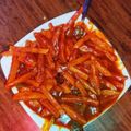 Aisha का कुकस्नैप जब उन्होंने हनी चिल्ली पोटैटो (honey chilli potato recipe in Hindi) बनाया था।