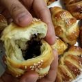 کوک اسنپ Jilan بعد از امتحان کردن کروسان خانگی.