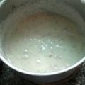 El cooksnap de Manuel Meilan cuando hizo Salsa Blanca.