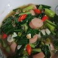 Cooksnap dari fauziahR untuk resep Tumis Sawi Hijau Saus Tiram Pedas