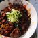Cooksnap Muhaili Maarof semasa beliau membuat Jjajangmyeon.