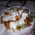 Takács Krisztina Cooksnap-ja, amikor elkészítette a(z) Házi gyros tál receptet.