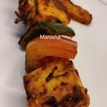 Manisha Malvi Angaitkar's cooksnap of when they made Tava Paneer Tikka.