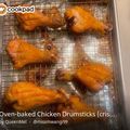 Julie Rodriguez's cooksnap of when they made low calorie teriyaki chicken drumsticks.