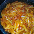 El cooksnap de Beatriz Barreno Rojas cuando hizo Macarrones con Bacon, Tomate y Queso!!🍝😋.
