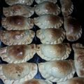 El cooksnap de Evelyn cuando hizo Empanadas de carne cortada a cuchillo BIEN JUGOSAS :).