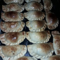 El cooksnap de Evelyn cuando hizo Empanadas de carne cortada a cuchillo BIEN JUGOSAS :).
