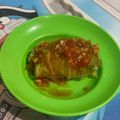 Cooksnap dari Bunda Numa untuk resep Sawi putih gulung isi ayam