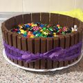 El cooksnap de vero cuando hizo Tarta kit kat con bizcocho de chocolate .