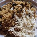Chef K. Madaks Bakery's cooksnap of when they made Smokey party jollof rice...