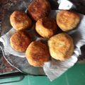 El cooksnap de Aide Gomez cuando hizo Bombas de Papa rellenas con queso.