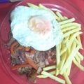 El cooksnap de Lorena Nuñez cuando hizo Costillas de cerdo a la riojana.