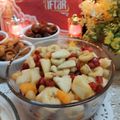 Umme Ahmad's cooksnap of when they made Fruit chaat.