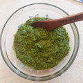 El cooksnap de Carolina Trautmann cuando hizo Salsa de cilantro.