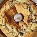 Lerato Tsotetsi's cooksnap of when they made Vanilla and cocoa cake.
