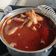 El cooksnap de Gabriel Prz cuando hizo Caldo de camarón.