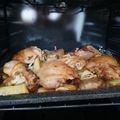El cooksnap de Ingrid Cordoba cuando hizo PAPAS🥔Al Horno con Muslos🍗de Pollo (Rustidera)...!😍.