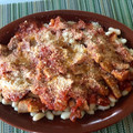 El cooksnap de ni.uman cuando hizo Alubias con queso gratinado.