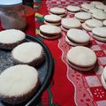El cooksnap de Wladimir Rivera Millan cuando hizo Alfajor de maicena con manjar.