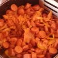 El cooksnap de Vanessa U. F cuando hizo Salchicha con longaniza y tocino a la Mario, s.