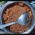 Ritu basu's cooksnap of when they made Gajar ka halwa.