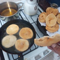 El cooksnap de Elías cuando hizo Torta frita SIN LEVADURA.