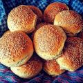 Christina Hoos's cooksnap of when they made Burger-Buns / Brötchen.