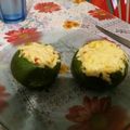 El cooksnap de Ian y sama cuando hizo Zapallito relleno con arroz.