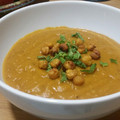 El cooksnap de Paula Hinke Nutrición cuando hizo Crema de verduras asadas con garbanzos crocantes.