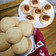El cooksnap de Camila cuando hizo Galletitas con chips de chocolate.