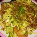 Misshal Channa's cooksnap of when they made Samosa chat.