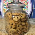 El cooksnap de cristinarecetas cuando hizo Cookies de coco y avena con chips.