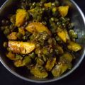 Aparna manglik का कुकस्नैप जब उन्होंने आलू फली की सब्जी (aloo phali ki sabzi recipe in Hindi) बनाया था।